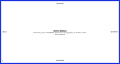 Desktop Screenshot of danicabijeljac.com
